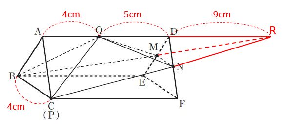 三角錐を作って体積を求める！相似を利用して複雑な立体を単純化する