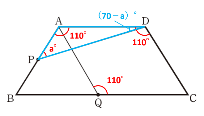 相似比と底辺比から面積比を求める！台形を分割した三角形を考えよう