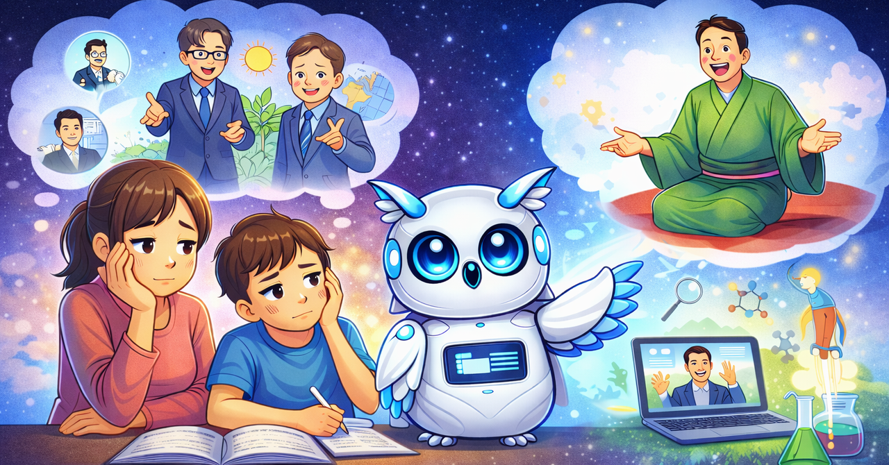 【AI活用】中学受験の暗記が変わる！つまらない理科社会の解説を漫才や落語にしよう